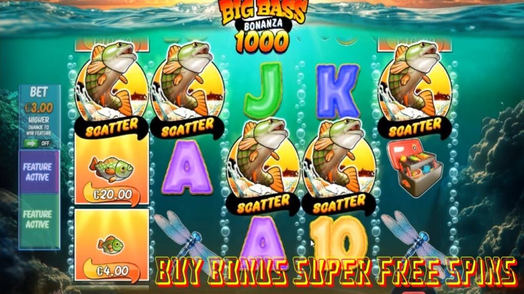 Big Bass Bonanza juego de casino