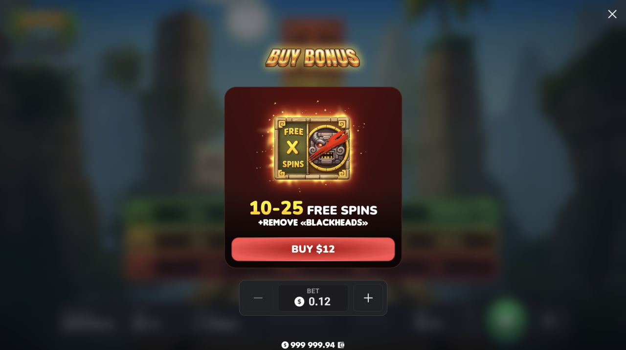 Compra de bono de Aztec Totem con 10 a 25 Free Spins